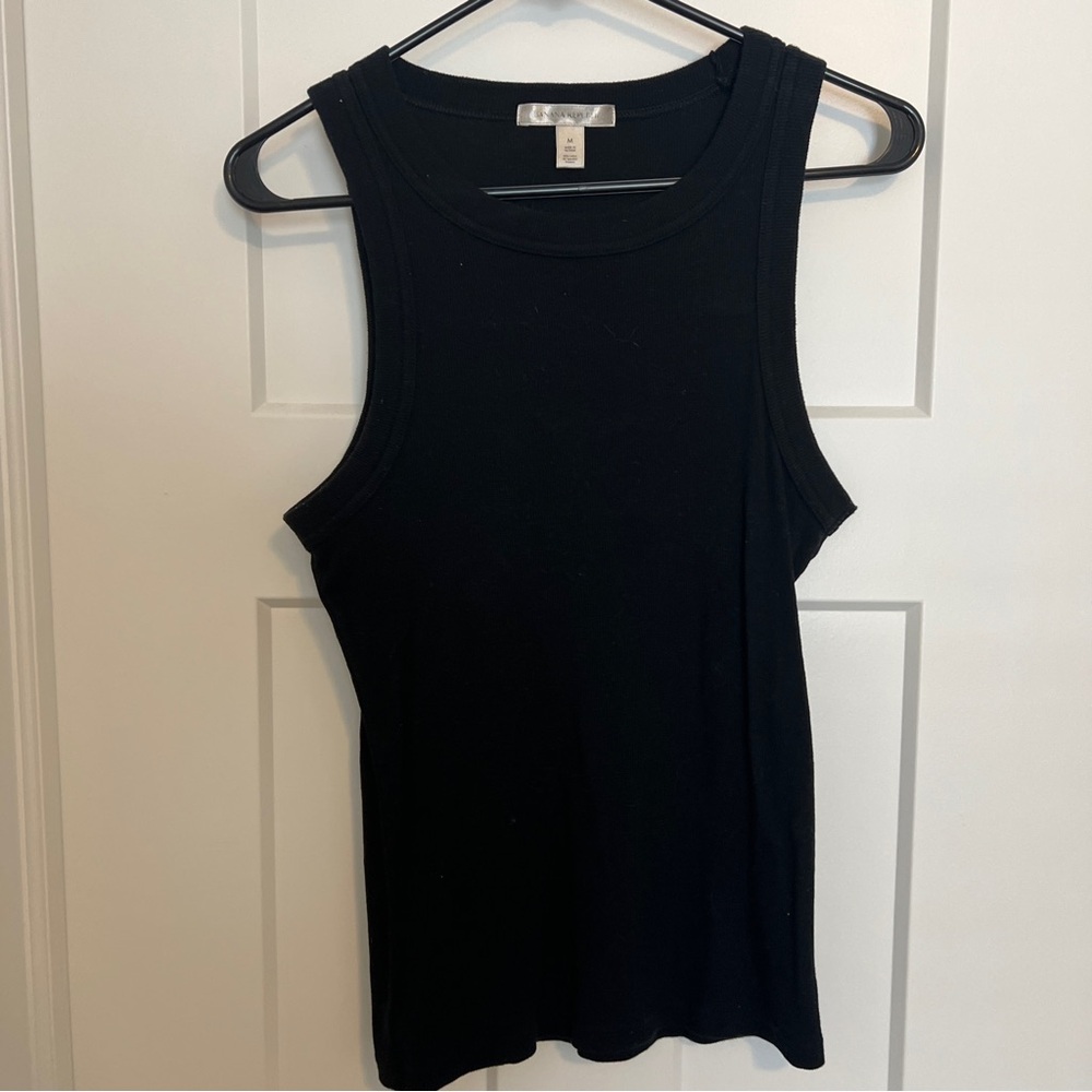 Banana republic Black Sleeveless Tank top size medium